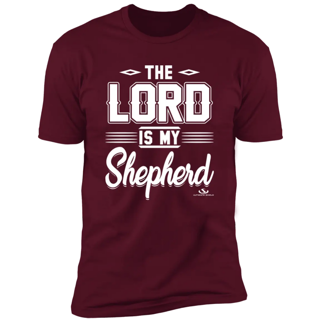 THE LORD IS MY SHEPHERD  Premium Short Sleeve T-Shirt Ultimate Shield