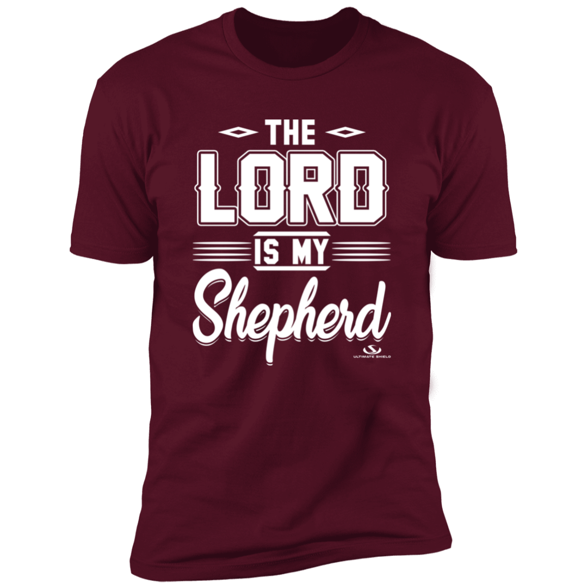 THE LORD IS MY SHEPHERD  Premium Short Sleeve T-Shirt Ultimate Shield