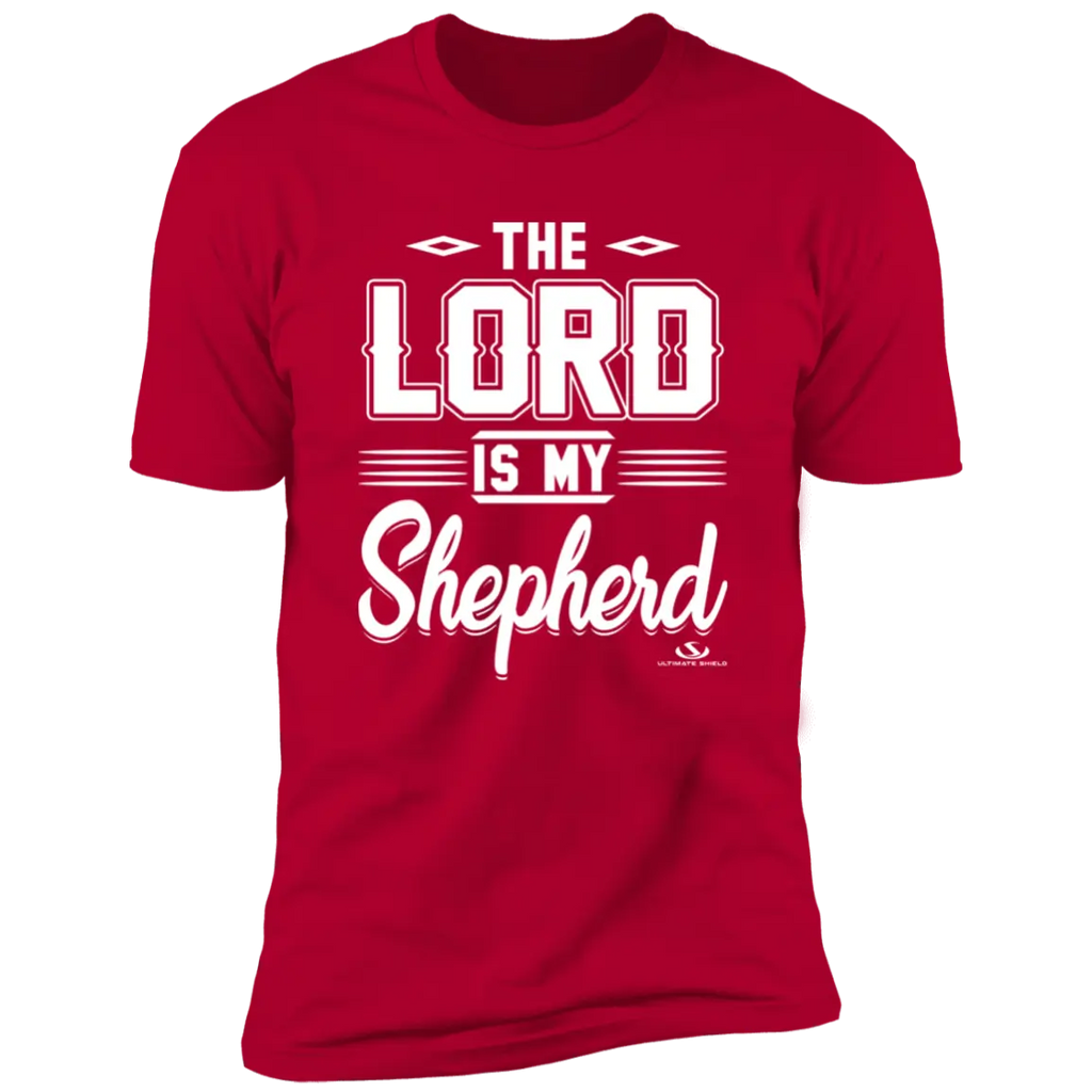 THE LORD IS MY SHEPHERD  Premium Short Sleeve T-Shirt Ultimate Shield
