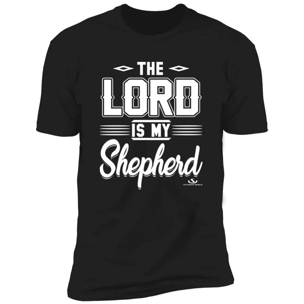 THE LORD IS MY SHEPHERD  Premium Short Sleeve T-Shirt Ultimate Shield