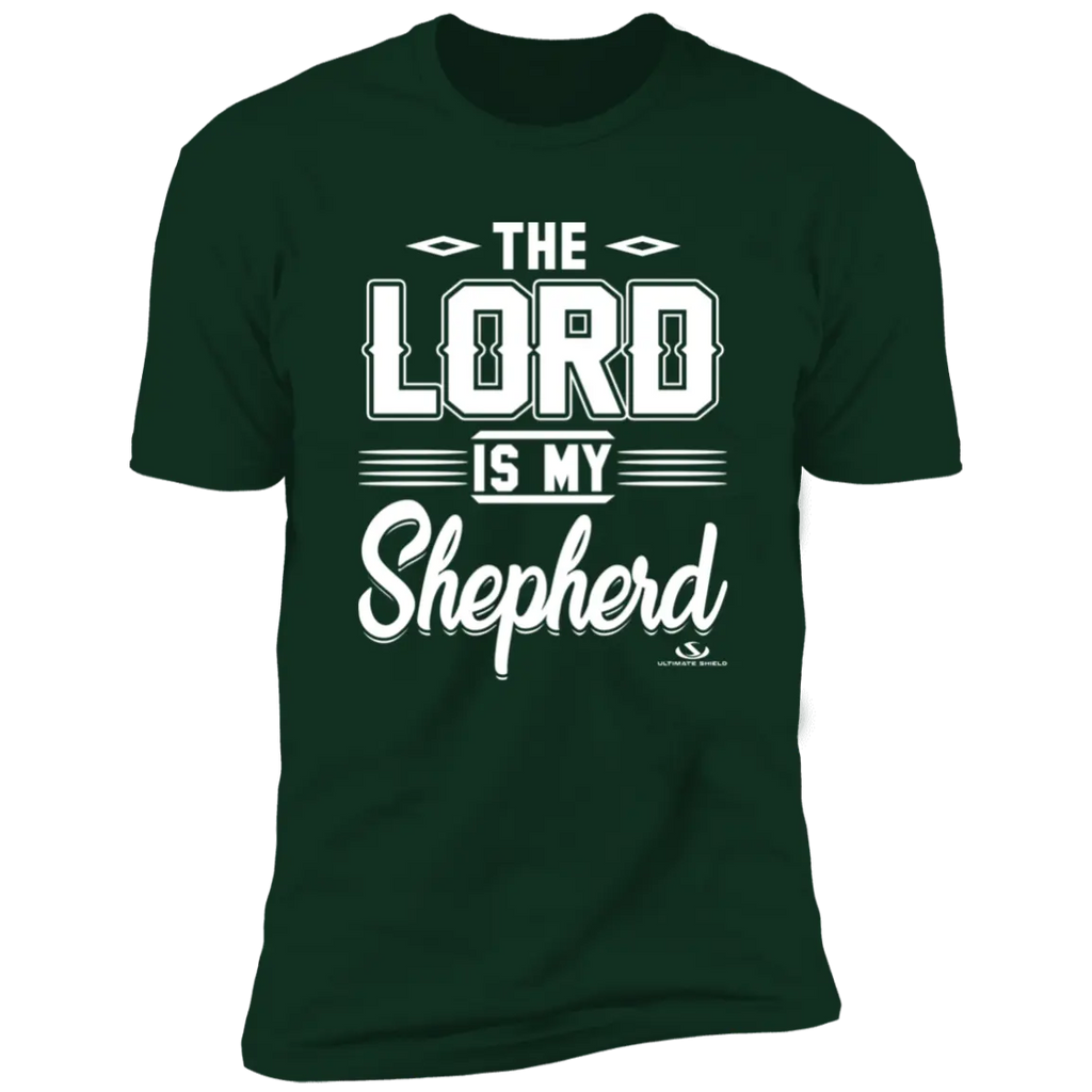 THE LORD IS MY SHEPHERD  Premium Short Sleeve T-Shirt Ultimate Shield