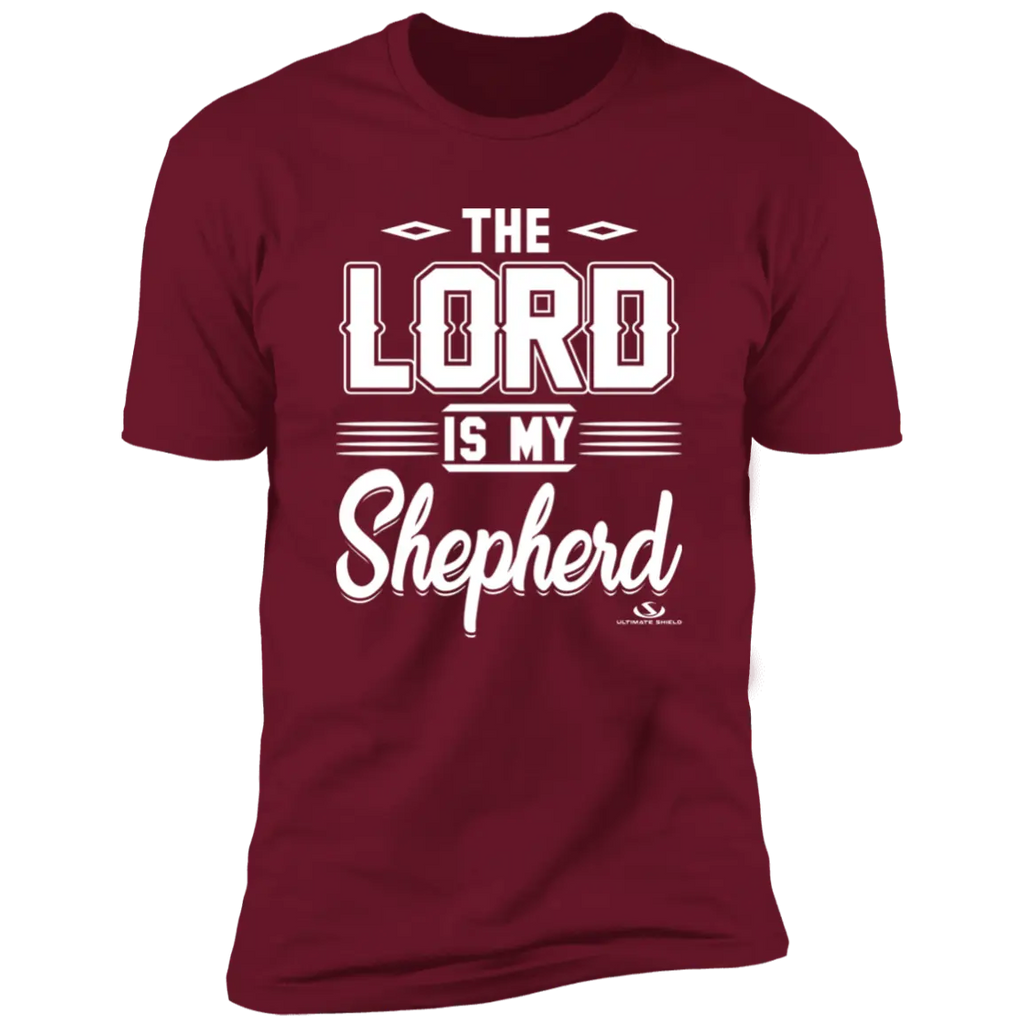 THE LORD IS MY SHEPHERD  Premium Short Sleeve T-Shirt Ultimate Shield