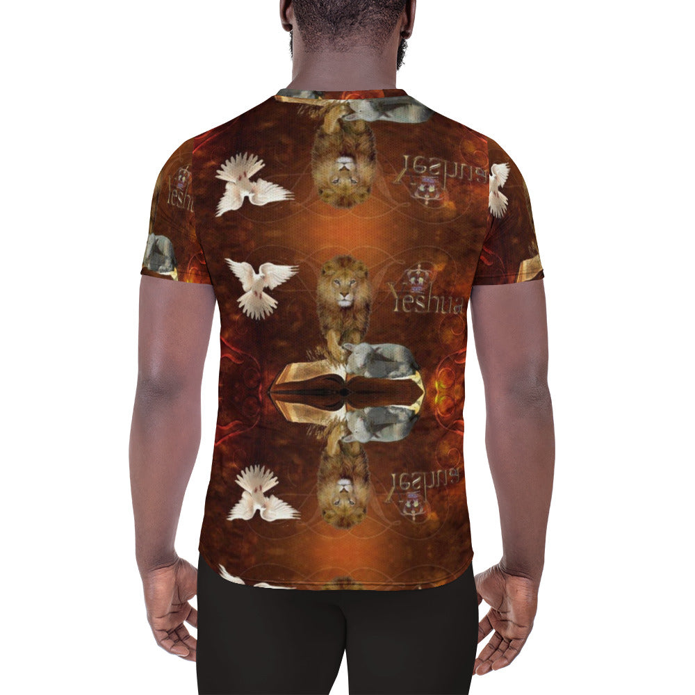 Men’s Athletic T‑Shirt Breathable Workout & Sports Tee - Shepherds apparel