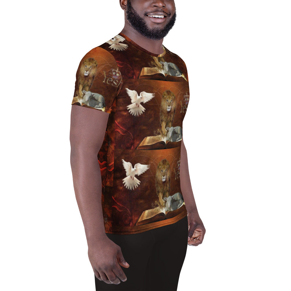 Men’s Athletic T‑Shirt Breathable Workout & Sports Tee - Shepherds apparel