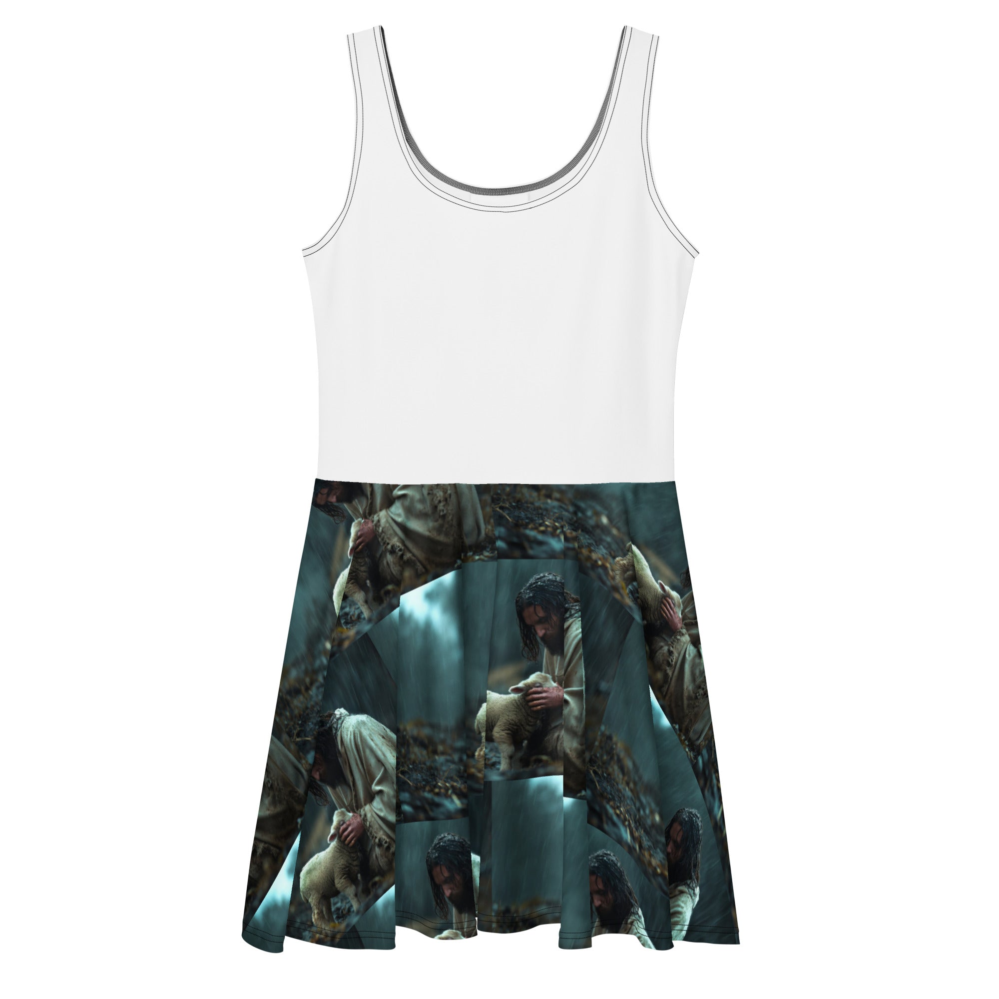 Skater Dress for Women Flared Skirt Casual Party Style - Shepherds apparel