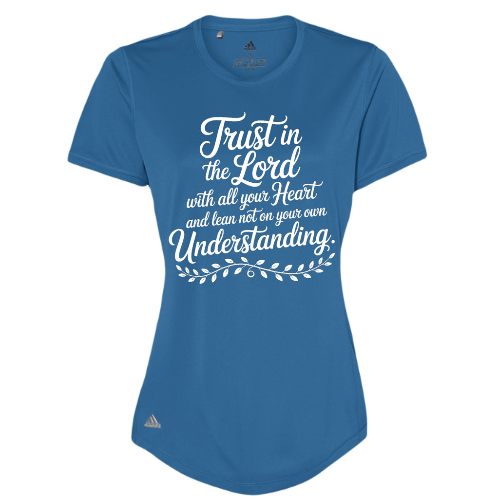 Adidas Women’s Sport T-Shirt A377 Recycled Polyester Activewear Tee - Shepherds apparel