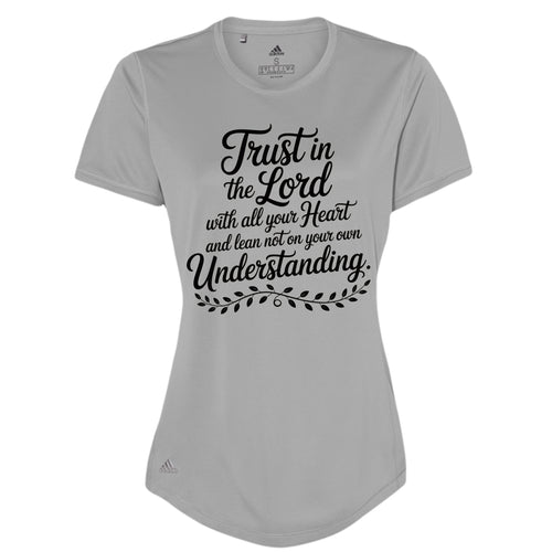 Adidas Women’s Sport T-Shirt A377 Recycled Polyester Activewear Tee - Shepherds apparel