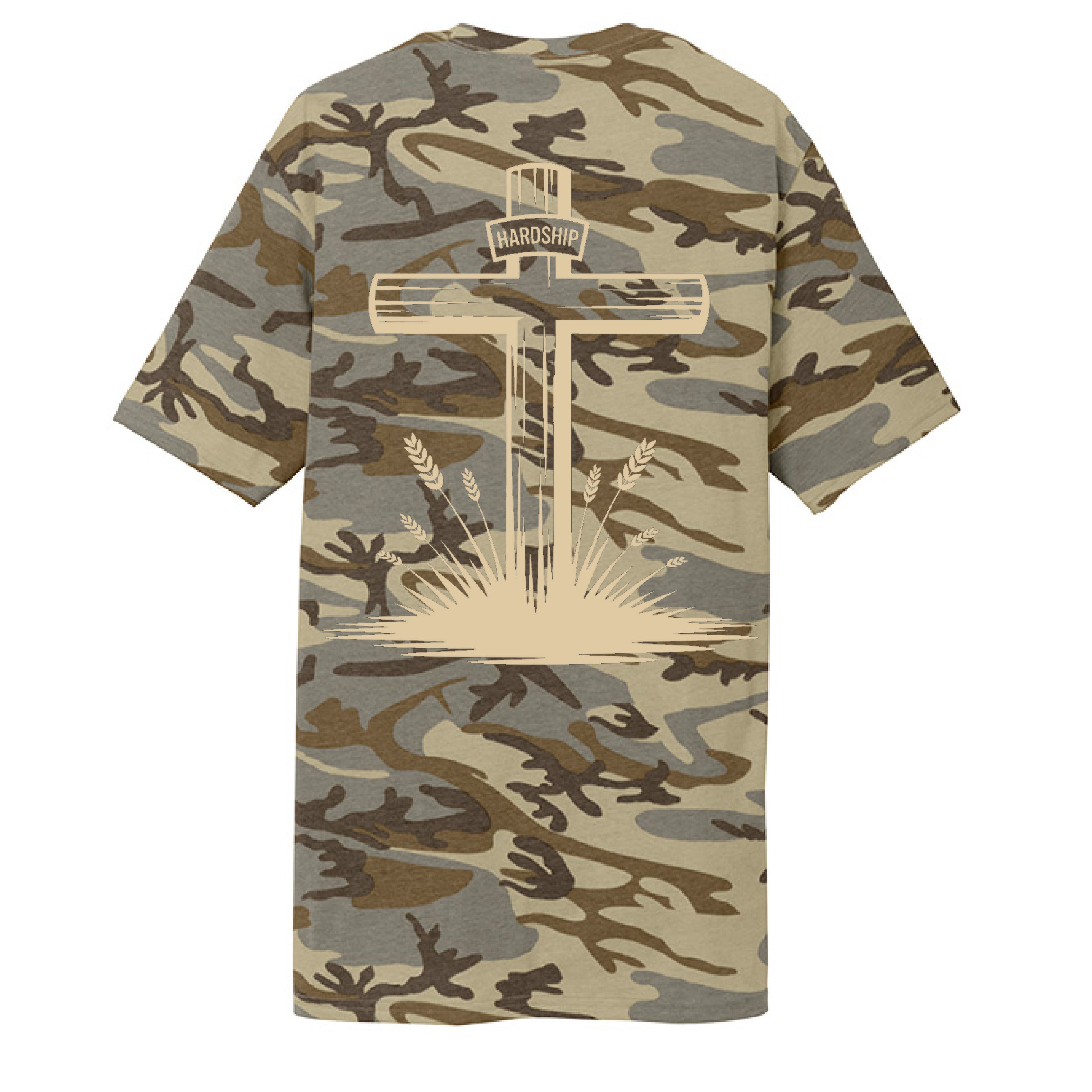 Camo Tee Shirt 100% Cotton Classic Casual Camouflage Tee - Shepherds apparel