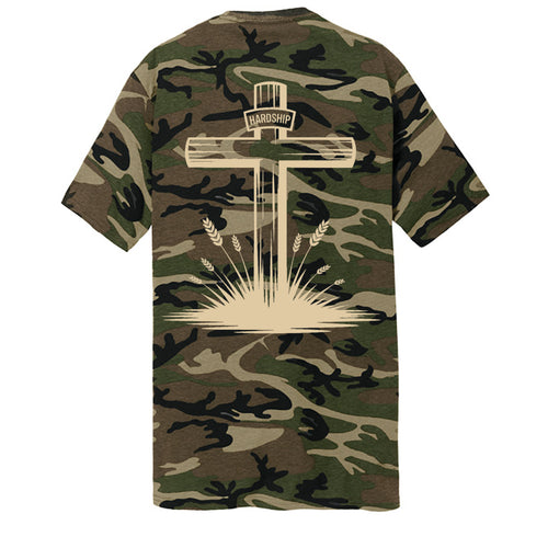 Camo Tee Shirt 100% Cotton Classic Casual Camouflage Tee - Shepherds apparel