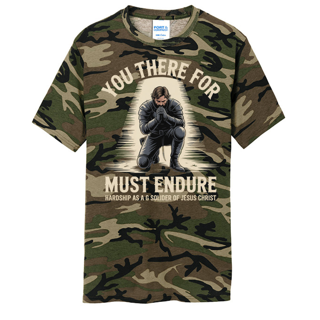 Camo Tee Shirt 100% Cotton Classic Casual Camouflage Tee - Shepherds apparel