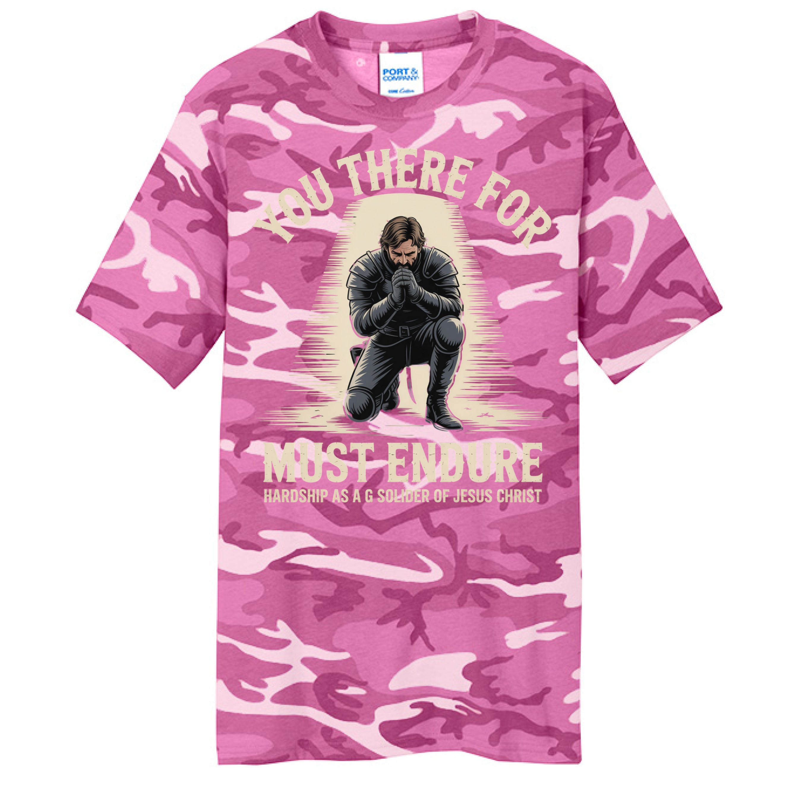 Camo Tee Shirt 100% Cotton Classic Casual Camouflage Tee - Shepherds apparel